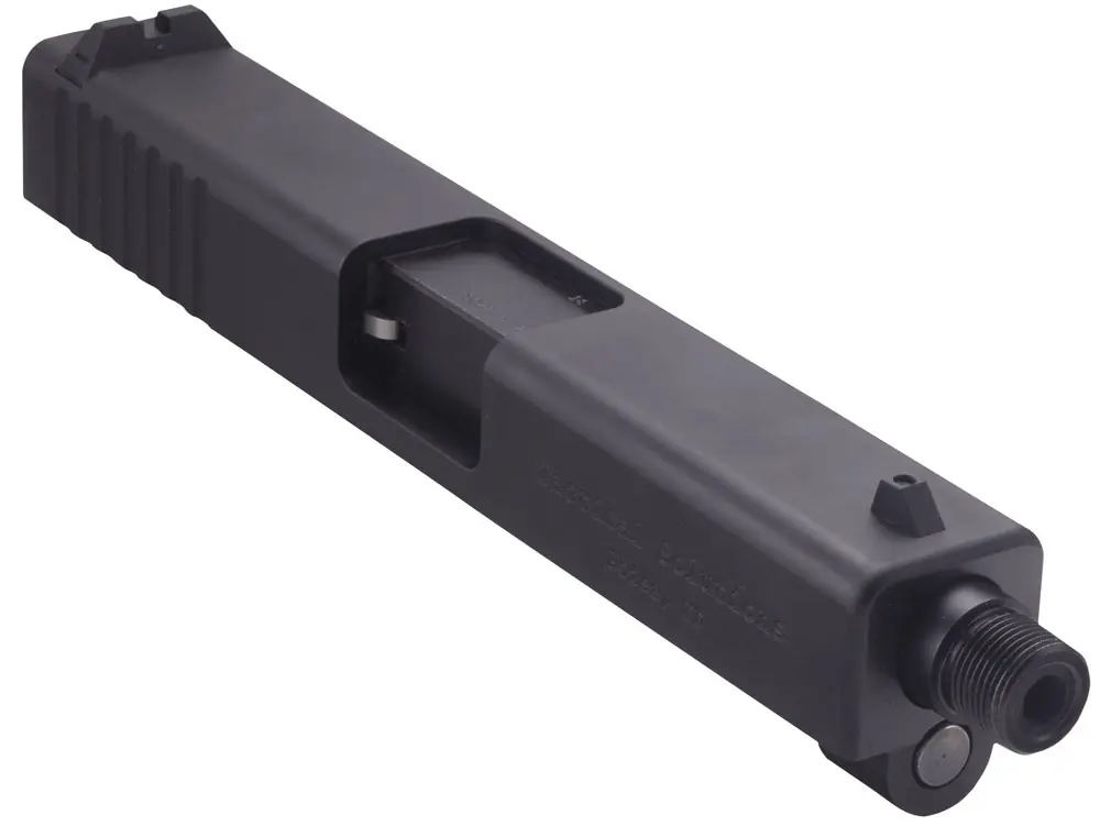 Tactical Solutions TSG-22 Conversion Kit Threaded Black Steel for Glock
