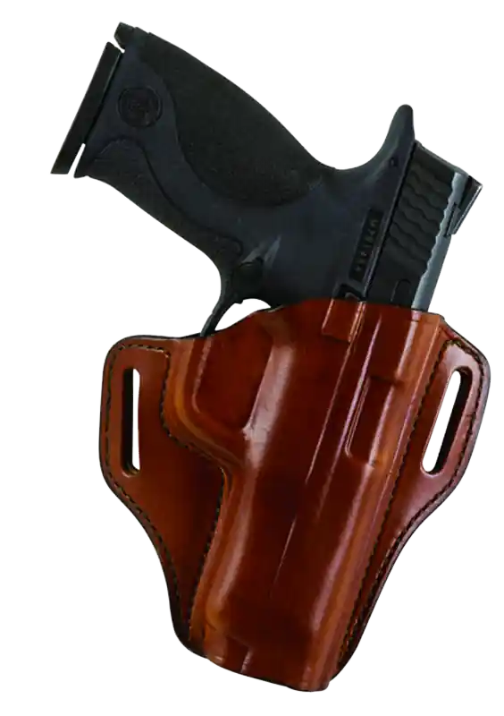 Bianchi Remedy OWB Tan Leather Fits Glock 42 Belt Slide Mount RH