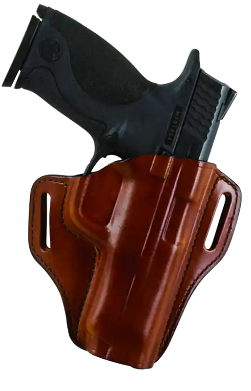 Bianchi Remedy OWB Tan Leather Fits S&W Shield Belt Slide Mount RH