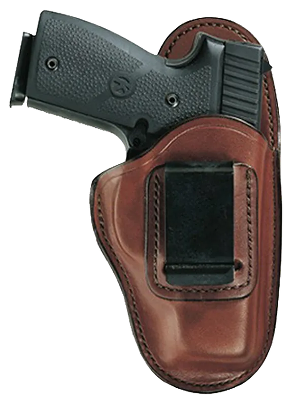 Bianchi Professional IWB Tan Leather Fits S&W J Frame 2" Taurus 85 2"/Ruger LCR .38 Special Belt Clip Mount LH