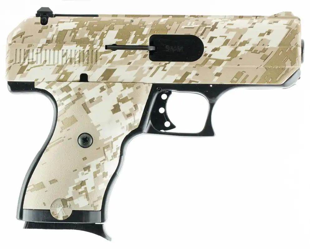Hi-Point C9 9mm, 3.50" Barrel, 8+1 Capacity, Digital Desert Camo Finish