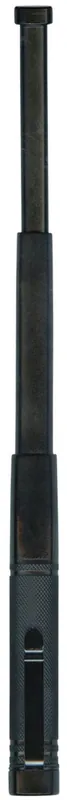 Smith & Wesson Knives Baton 12.10" Collapsible Black Carbon Steel Includes Pocket Clip SWBAT12BCP