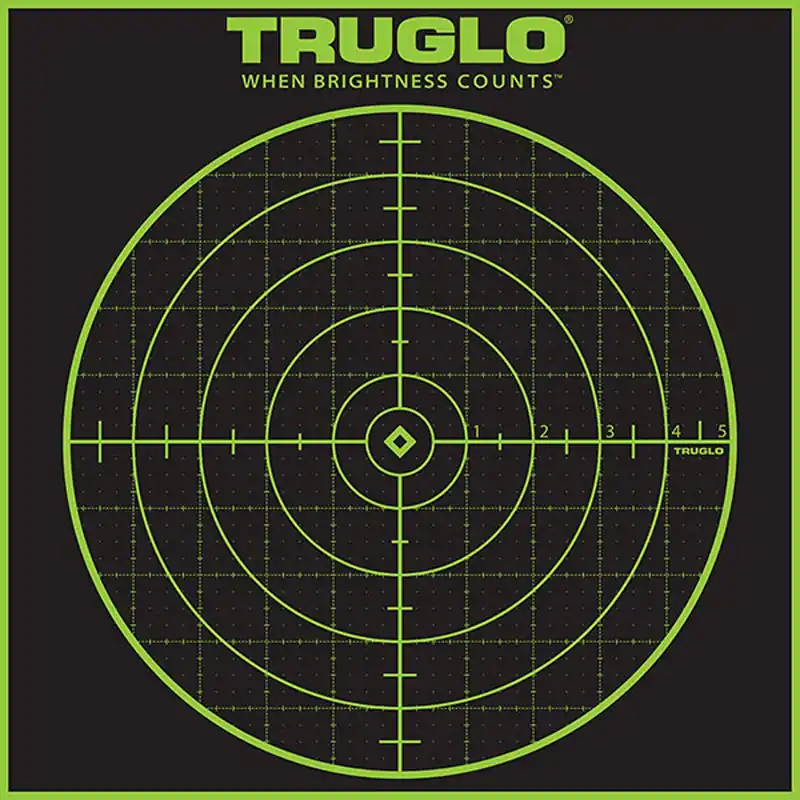 TruGlo Tru-See Self-Adhesive Heavy Paper Universal Black/Green 100 yds - 12 Pack