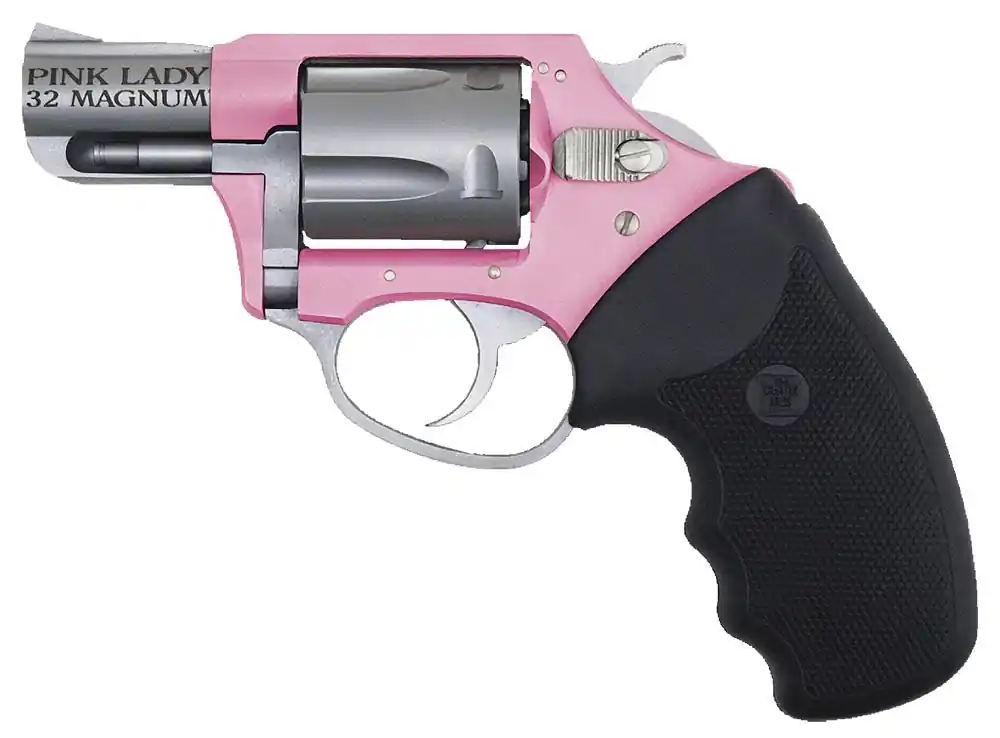 Charter Arms Pathfinder Lite Pink Lady 22 LR Revolver 2" 8+1 Matte Stainless/Pink