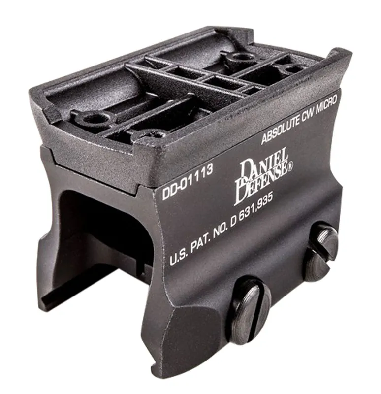 Daniel Defense Rock and Lock Micro Mount Black Anodized Aluminum