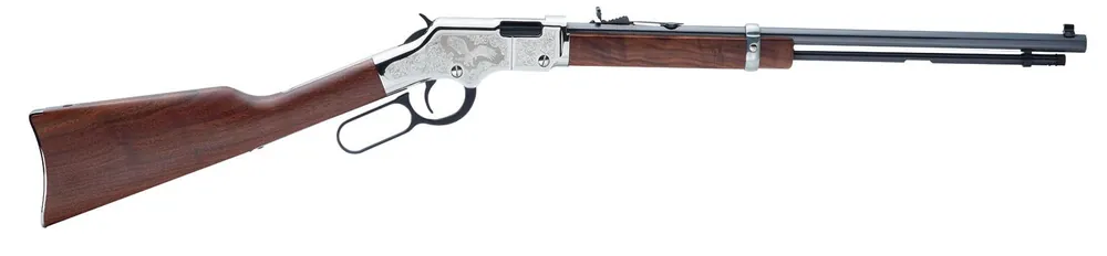 Henry Golden Boy Silver Eagle 2nd Edition 22 LR Rifle 20" American Walnut H004SE2