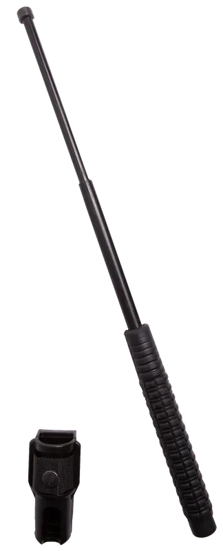 Uzi Accessories Law Enforcement Expandable Baton 8.25"- 21" Hardened Steel Includes Holster UZIEXB21