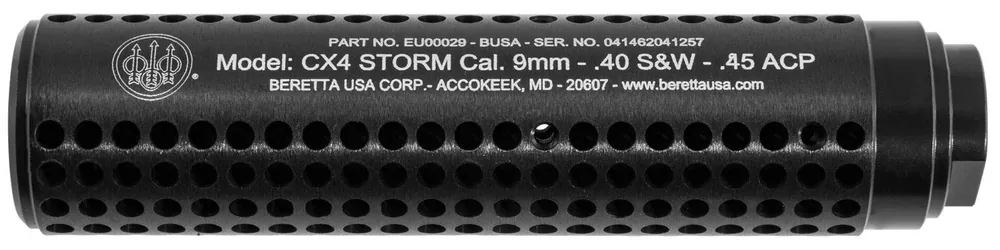 Beretta USA Barrel Shroud 9mm 40 S&W 45 ACP Beretta CX4 6061-T6 Aluminum