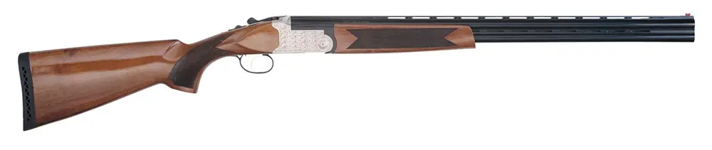 TriStar Setter S/T 28 GA Over/Under Shotgun 2Rd 28" Barrels Vent Rib Fiber Optic Front Sight Engraved Receiver MobilChoke Walnut Stock 30288ilChoke